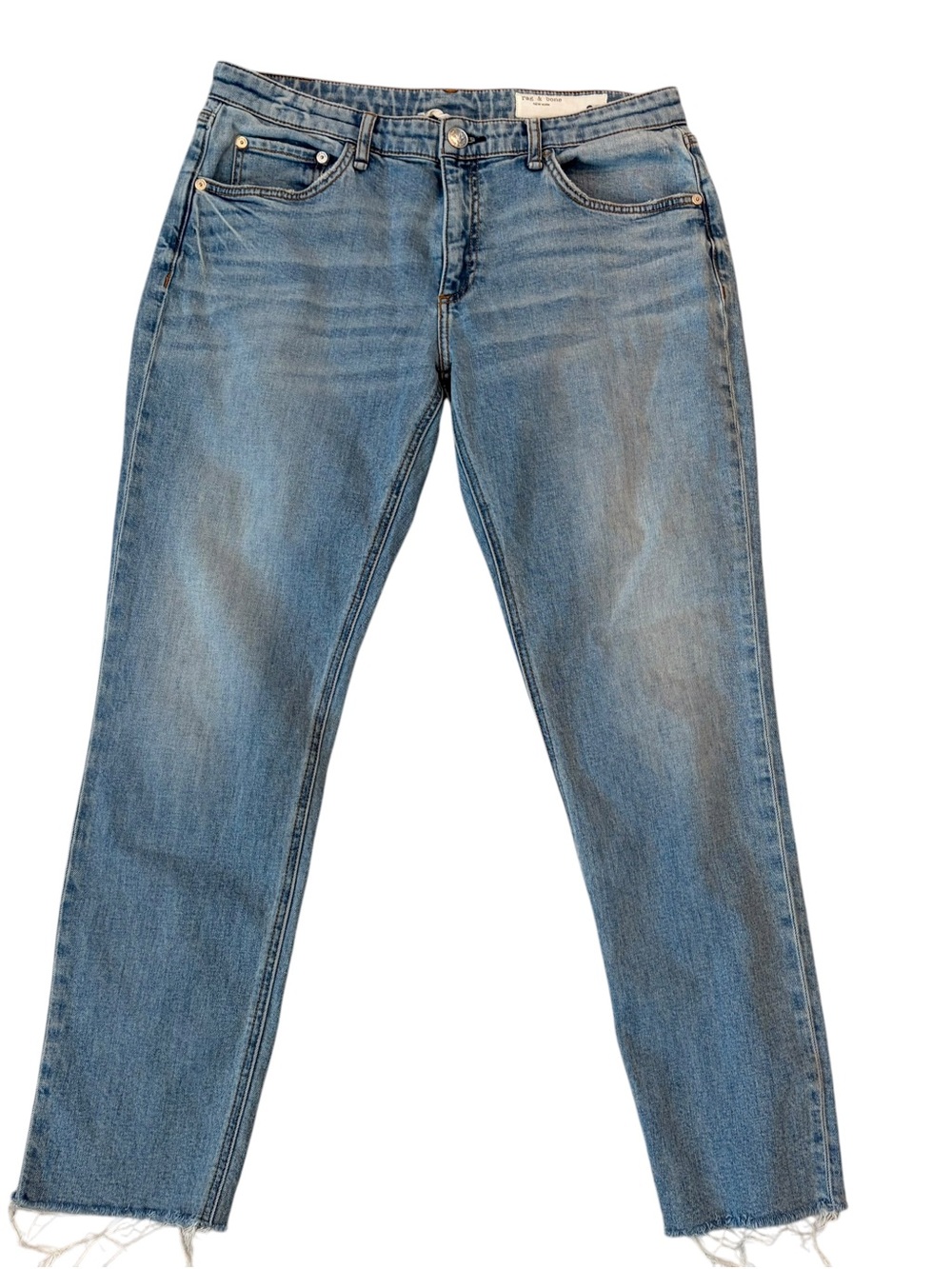 rag & bone Dre Low-Rise Slim Boyfriend Vintage Stretch Jeans size 30 - Picture 6 of 8